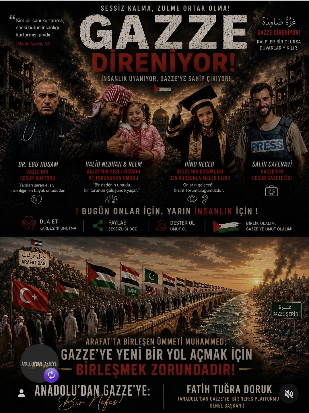 GAZZE DİRENİYOR